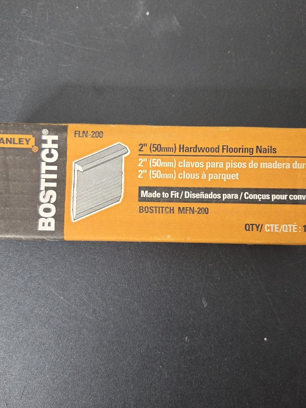 Stanley Bostitch 2" (50mm) Hardwood Flooring Nails - Box